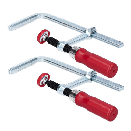 Bessey GTR 12 Serre-joints de table tout acier avec poignée de levage, 120 / 60 mm - 2 pièces.