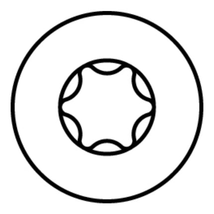 HECO MULTI MONTI plus F anclaje de tornillo 7,5 x 80 mm 50 piezas (48515) tornillo para hormigón, cabeza avellanada, accionamiento en T, galvanizado azul, A2K