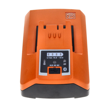 Set de iniciación de batería FEIN 18 V 2x batería 6,0 Ah + cargador ALG 80 BC (92604323010)