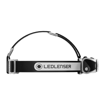 Linterna frontal LED Ledlenser MH7 600 lm IPX4 blanco / negro (500990) + 1x batería + 1x cable de carga