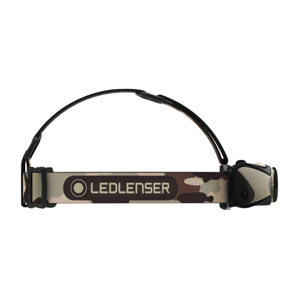 Linterna frontal Ledlenser MH8 LED 600 lm IPX4 negro / arena (502157) + 1x batería + 1x cable de carga