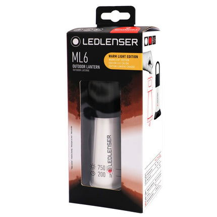 Ledlenser ML6 Warm Light Linterna LED 50 lm IPX6 (502084) luz blanca cálida