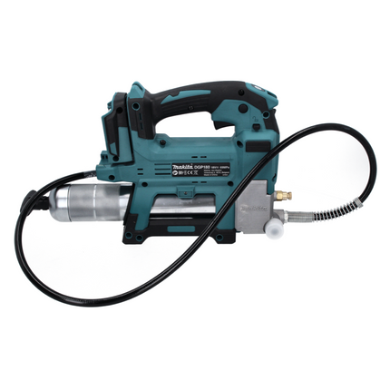 Makita DGP 180 RG Pistolet graisseur sans fil 18 V 690 bar + 2x Batteries 6,0 Ah + Chargeur