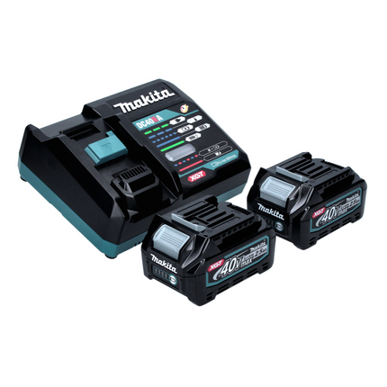 Makita RS 002 GD2 Cordless circular saw 40 V max. 260 mm brushless + 2x rechargeable battery 2.5 Ah + charger