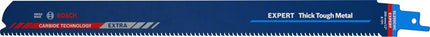 Hoja de sierra de sable Bosch EXPERT Thick Tough Metal S 1255 CHC 300 mm 10 piezas (2608900372) Tecnología de carburo