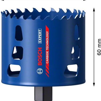 Bosch EXPERT Tough Material hole saw 80 x 60 mm ( 2608900437 ) Carbide Technology