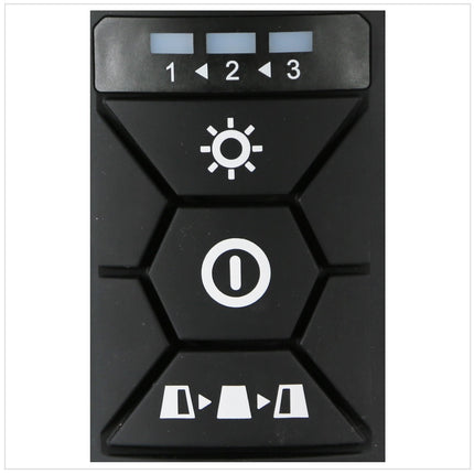 Makita DML 810 RM cordless LED floodlight 18 / 36 V (2 x 18 V) 5500 lm IP54 + 2x battery 4.0 Ah + charger