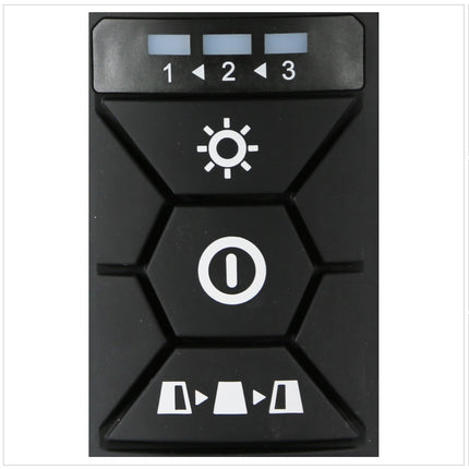 Akumulatorowy naświetlacz LED Makita DML 810 G 18 / 36 V ( 2 x 18 V ) 5500 lm IP54 + 2x akumulator 6,0 Ah - bez ładowarki