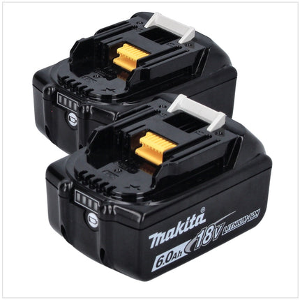 Akumulatorowy naświetlacz LED Makita DML 810 G 18 / 36 V ( 2 x 18 V ) 5500 lm IP54 + 2x akumulator 6,0 Ah - bez ładowarki