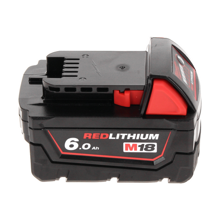 Milwaukee M18 NRG-602 set de inicio 2x batería 18 V 6,0 Ah / 6000 mAh (2x 4932451244) + cargador rápido M12-18 FC (4932451079)