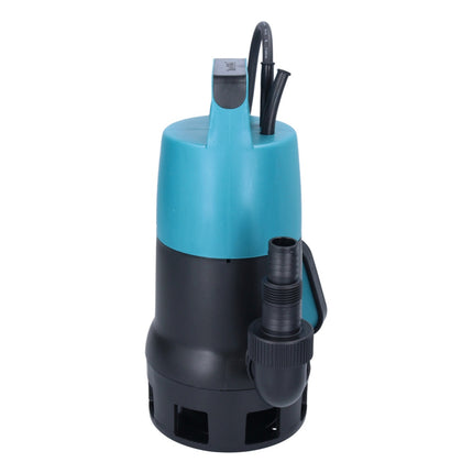 Makita PF 0410 bomba sumergible eléctrica agua limpia/sucia 400 vatios 8.400 l/h 5 m de profundidad