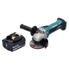 Amoladora angular sin cable Makita DGA 452 M1 18 V 115 mm + 1x batería 4,0 Ah - sin cargador