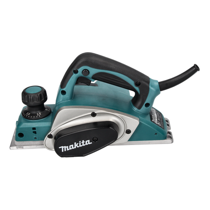 Cepilladora plegable/cepilladora eléctrica Makita KP 0800 K 620 W 82 mm + cuchilla reversible + estuche