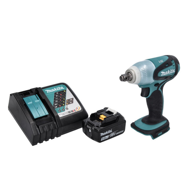 Makita DTW 251 RT1 cordless impact wrench 18 V 230 Nm 1/2" + 1x rechargeable battery 5.0 Ah + charger
