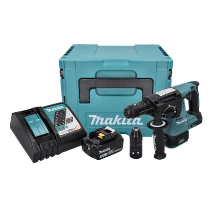 Makita DHR 243 RT1J Perforateur sans fil 18 V 2,0 J SDS plus Brushless + 1x Batterie 5,0 Ah + Chargeur + Makpac