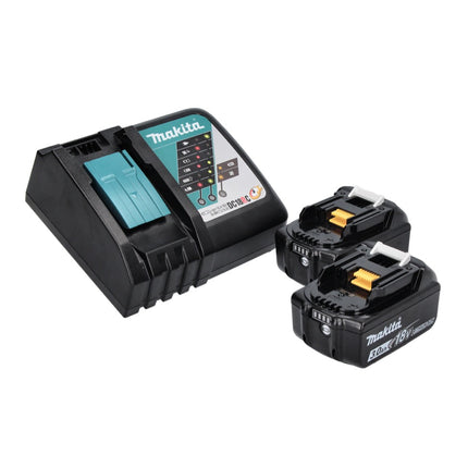 Taladro percutor a batería Makita DHR 243 RF 18 V SDS plus Brushless + 2x batería recargable 3.0 Ah + cargador