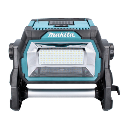 Makita DML 809 RF faretto LED a batteria per edilizia 18 V 10000 lm + 2x batteria ricaricabile 3,0 Ah + caricabatterie