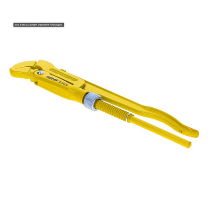 REMS Catch S Maul Chiave per tubi 1/2" 36 mm ( 116000 R ) DIN 5234 Modello svedese