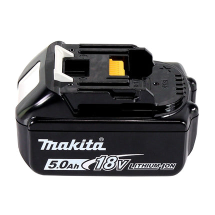 Makita DDF 486 T1J Perceuse-visseuse sans fil 18 V 130 Nm Brushless + 1x batterie 5,0 Ah + Makpac - sans chargeur