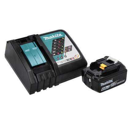 Makita DDF 486 RG1J Perceuse-visseuse sans fil 18 V 130 Nm Brushless + 1x batterie 6,0 Ah + chargeur + Makpac