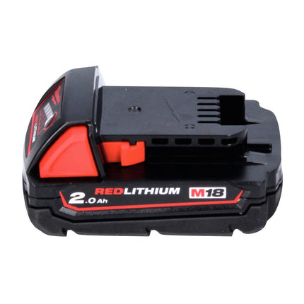 Milwaukee M18 FMT-201X FUEL multiherramienta a batería 18 V sin escobillas + 1x batería 2.0 Ah + set de accesorios 7 piezas + caja HD - sin cargador