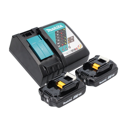 Taladro atornillador a batería Makita DDF 453 RA 18 V 42 Nm + 2x batería recargable 2,0 Ah + cargador