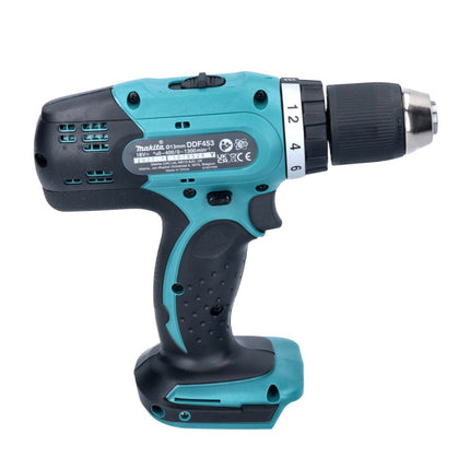 Taladro atornillador a batería Makita DDF 453 RA 18 V 42 Nm + 2x batería recargable 2,0 Ah + cargador