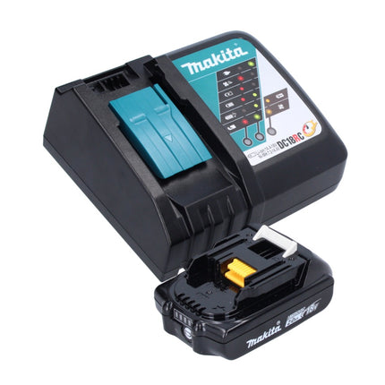 Makita DDF 453 RA1J taladro atornillador inalámbrico 18 V 42 Nm + 1x batería 2,0 Ah + cargador + Makpac