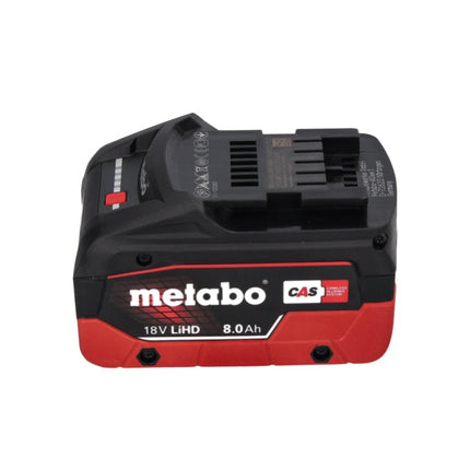Metabo KHA 18 LTX BL 40 martillo combinado a batería 18 V 8,6 J SDS max sin escobillas + 1x batería 8,0 Ah + maletín - sin cargador