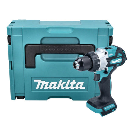 Taladro de percusión sin cable Makita DHP 486 ZJ 18 V 130 Nm sin escobillas + Makpac - sin batería, sin cargador