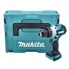 Taladro de percusión sin cable Makita DHP 486 ZJ 18 V 130 Nm sin escobillas + Makpac - sin batería, sin cargador