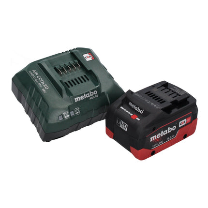 Metabo SSD 18 LT 200 BL Atornillador de impacto a batería 18 V 200 Nm 1/4" sin escobillas + 1x batería 5,5 Ah + cargador + metaBOX