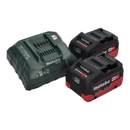 Metabo SSD 18 LT 200 BL Atornillador de impacto a batería 18 V 200 Nm 1/4" sin escobillas + 2x batería 5,5 Ah + cargador + metaBOX
