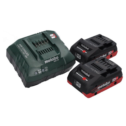 Metabo SSW 18 LT 300 BL Atornillador de impacto a batería 18 V 300 Nm 1/2" sin escobillas + 2x baterías 4,0 Ah + cargador