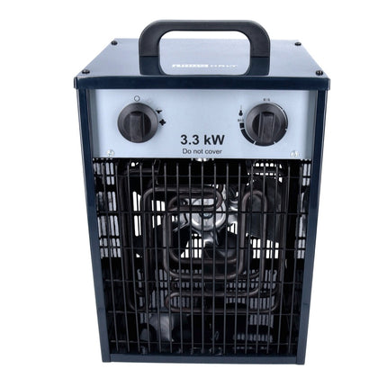 HausHalt IFH01-33 Chauffage électrique 3,3 kW - 3 niveaux de puissance 33 m² pour atelier, cave, chantier (51331370)