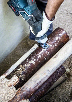 Hoja de sierra de sable Bosch EXPERT Thick Tough Metal S 1155 CHC 225 mm 10 piezas (2608900370) Tecnología de carburo