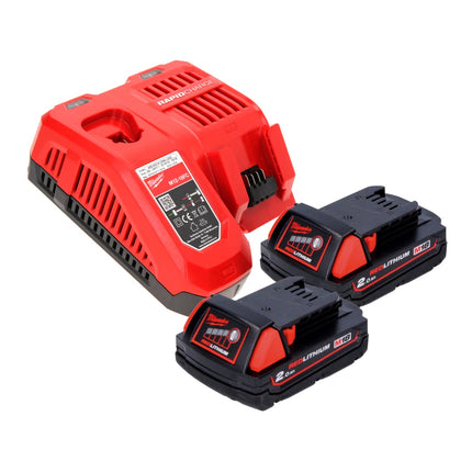 Sierra circular de batería Milwaukee M18 CCS55-202 18 V 165 mm + 2x baterías 2,0 Ah + cargador