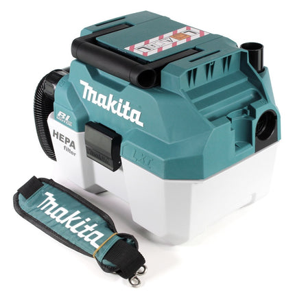 Makita DVC 750 LZX3 cordless hoover 18 V 7.5 l dust class L brushless solo - without battery, without charger