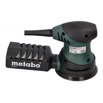Metabo FSX 200 Intec Ponceuse excentrique 125 mm 240 W + Coffret + 4x Set de ponçage Toolbrothers TURTLE