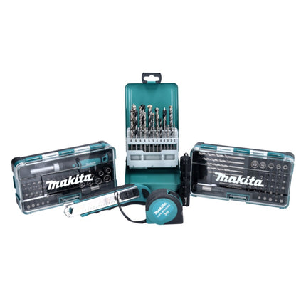 Makita drill and bit set 116 pcs set ( B-49884 ) torch / ratchet screwdriver / quick-change bit holder / tape measure / cutter knife / Makpac