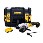 DeWalt DCS 571 cordless circular saw 18 V 115 mm brushless+ 1x battery 2.0 Ah + TSTAK - without charger