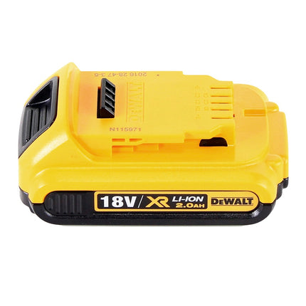 DeWalt DCS 571 cordless circular saw 18 V 115 mm brushless+ 1x battery 2.0 Ah + TSTAK - without charger