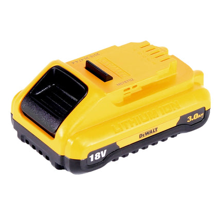 Sierra circular a batería DeWalt DCS 571 18 V 115 mm sin escobillas + 1x batería 3,0 Ah + TSTAK - sin cargador