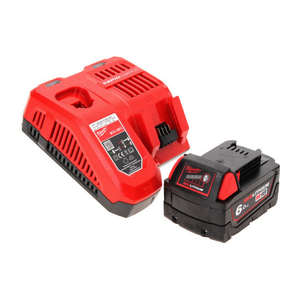 Taladro percutor a batería Milwaukee M18 BH-601FC 18 V 1,2 J SDS plus + 1x batería 6,0 Ah + cargador