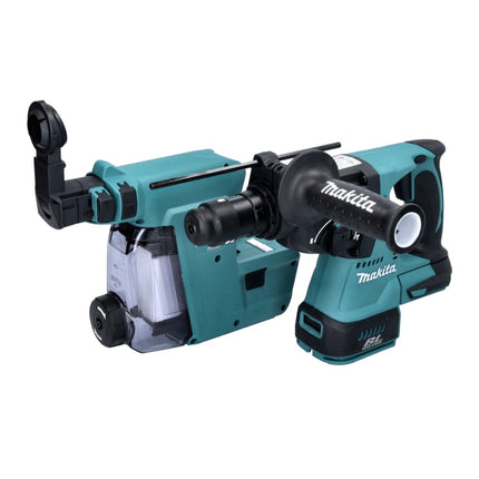 Makita DHR 243 ZW Martello perforatore a batteria 18 V Brushless + aspirazione polveri - senza batteria, senza caricabatteria