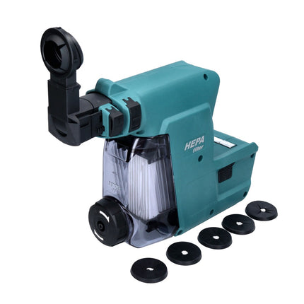 Makita DHR 243 ZW Martello perforatore a batteria 18 V Brushless + aspirazione polveri - senza batteria, senza caricabatteria
