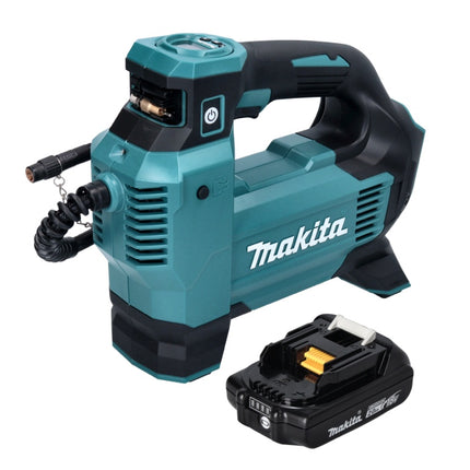 Makita DMP 181 A1 compresor sin cable 18 V 11,1 bar + 1x batería recargable 2,0 Ah - sin cargador