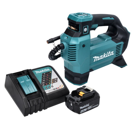 Makita DMP 181 RM1 compresor sin cable 18 V 11,1 bar + 1x batería recargable 4,0 Ah + cargador