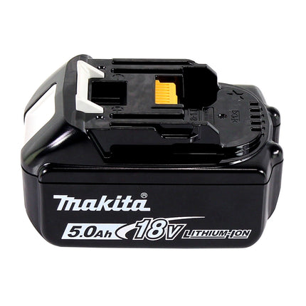 Makita DGA 517 T1 Meuleuse d'angle sans fil 18 V 125 mm Brushless + 1x batterie 5,0 Ah - sans chargeur