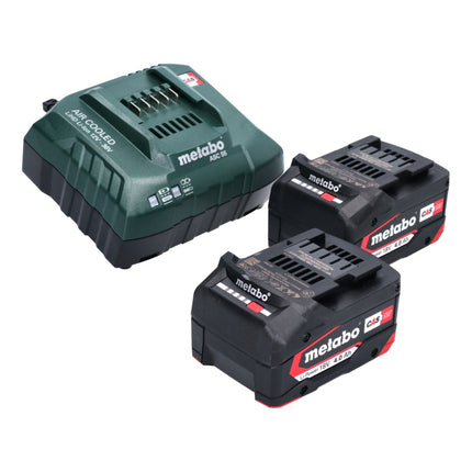 Metabo SSW 18 LTX 400 BL Atornillador de impacto a batería 18 V 400 Nm 1/2" (602205500) sin escobillas + 2x batería 4,0 Ah + cargador + metaBOX